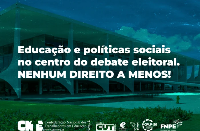 Educação e políticas sociais no centro do debate eleitoral. Nenhum direito&hellip;
