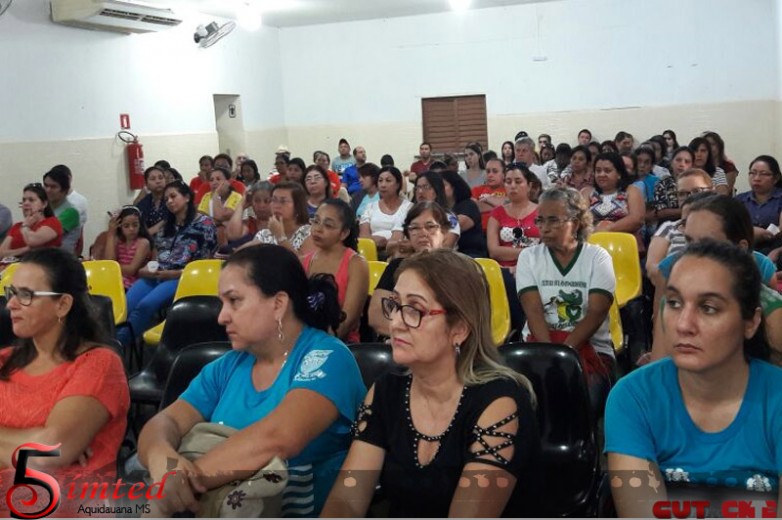 SIMTED discute paralisação nacional com Trabalhadores na Educação da Rede Estadual