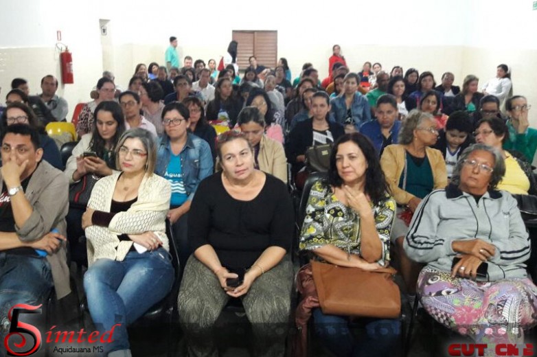 Assembleia Extraordinária - Conjuntura, Tendências e Cenários são discutidos pelo SIMTED em Aquidauana